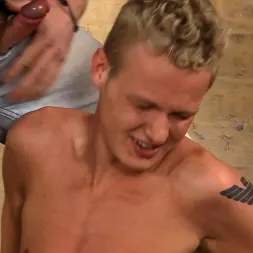 Ashton Bradley in 'Kink Partners Gay' Golden Showered and Made To Cum (Thumbnail 5)