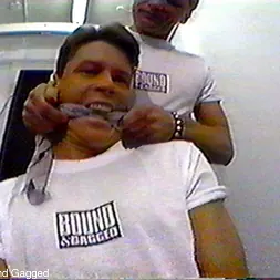 Bob Phillips in 'Kink Partners Gay' Bound and Gagged: The Video - Three Guys Horsing Around (Thumbnail 3)