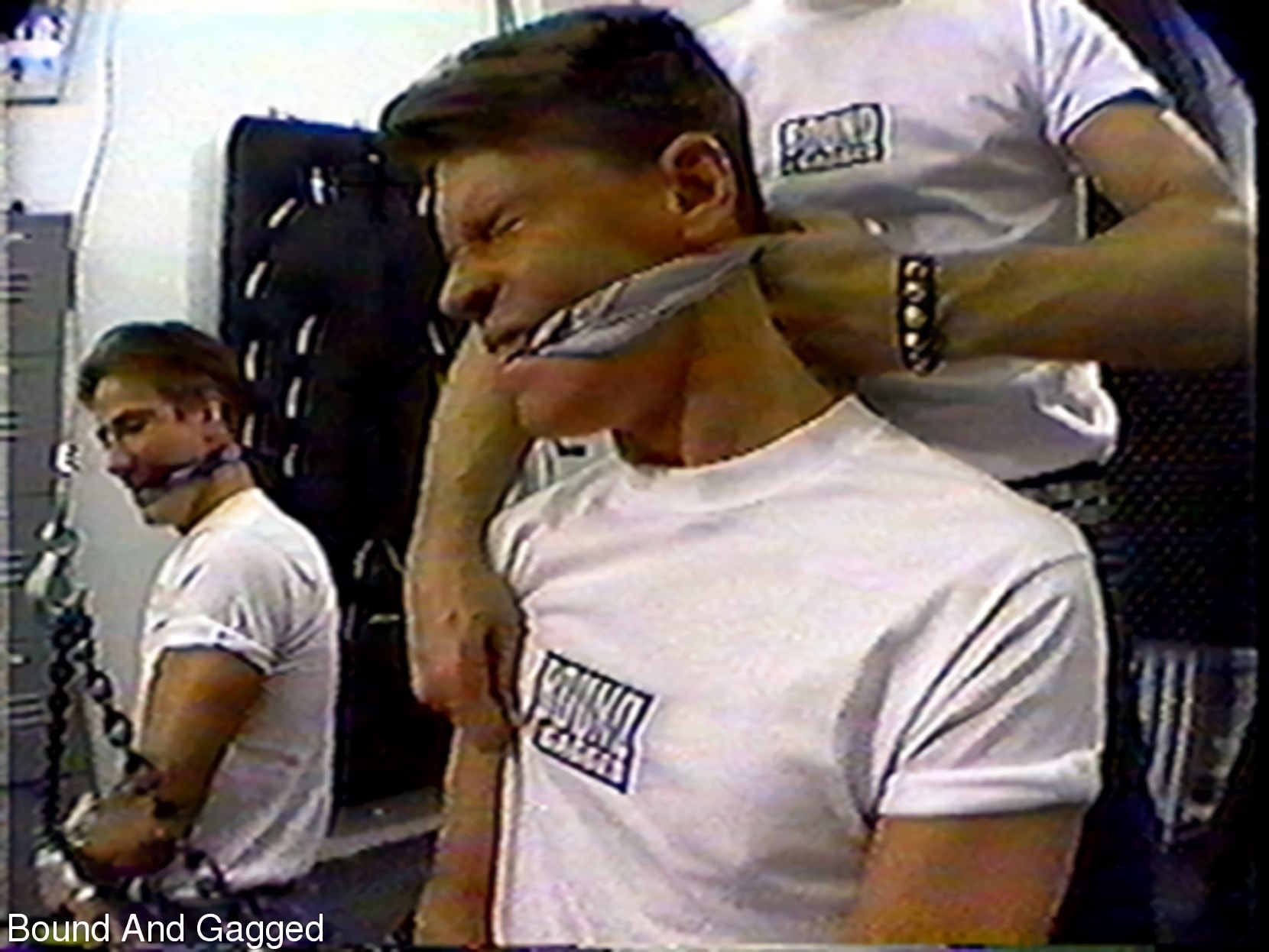 Kink Partners Gay 'Bound and Gagged: The Video - Three Guys Horsing Around' starring Bob Phillips (Photo 4)
