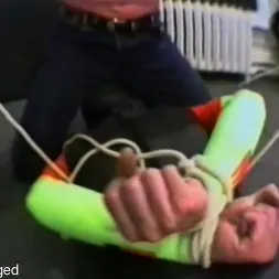 Bob Phillips in 'Kink Partners Gay' BOUND and GAGGED: THE VIDEO - Two guys in wet suits (Thumbnail 7)