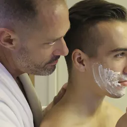 Brad Payton in 'Kink Partners Gay' A Closer Shave - RAW (Thumbnail 1)