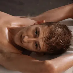 Brez Wild in 'Kink Partners Gay' Jamie is edged to a steaming cum shot by the hands and mouth of Brez! (Thumbnail 11)
