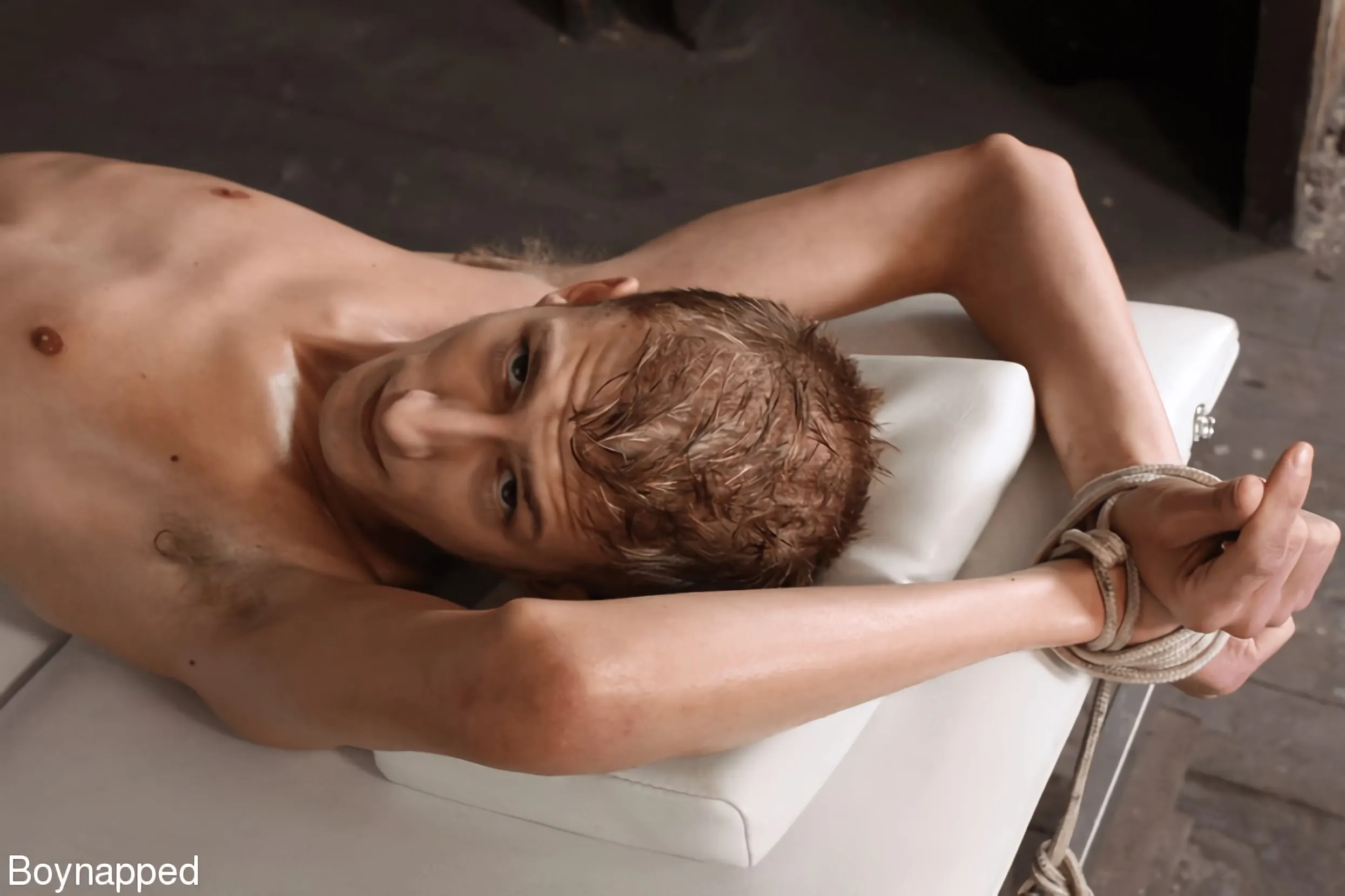 Kink Partners Gay 'Jamie is edged to a steaming cum shot by the hands and mouth of Brez!' starring Brez Wild (Photo 12)