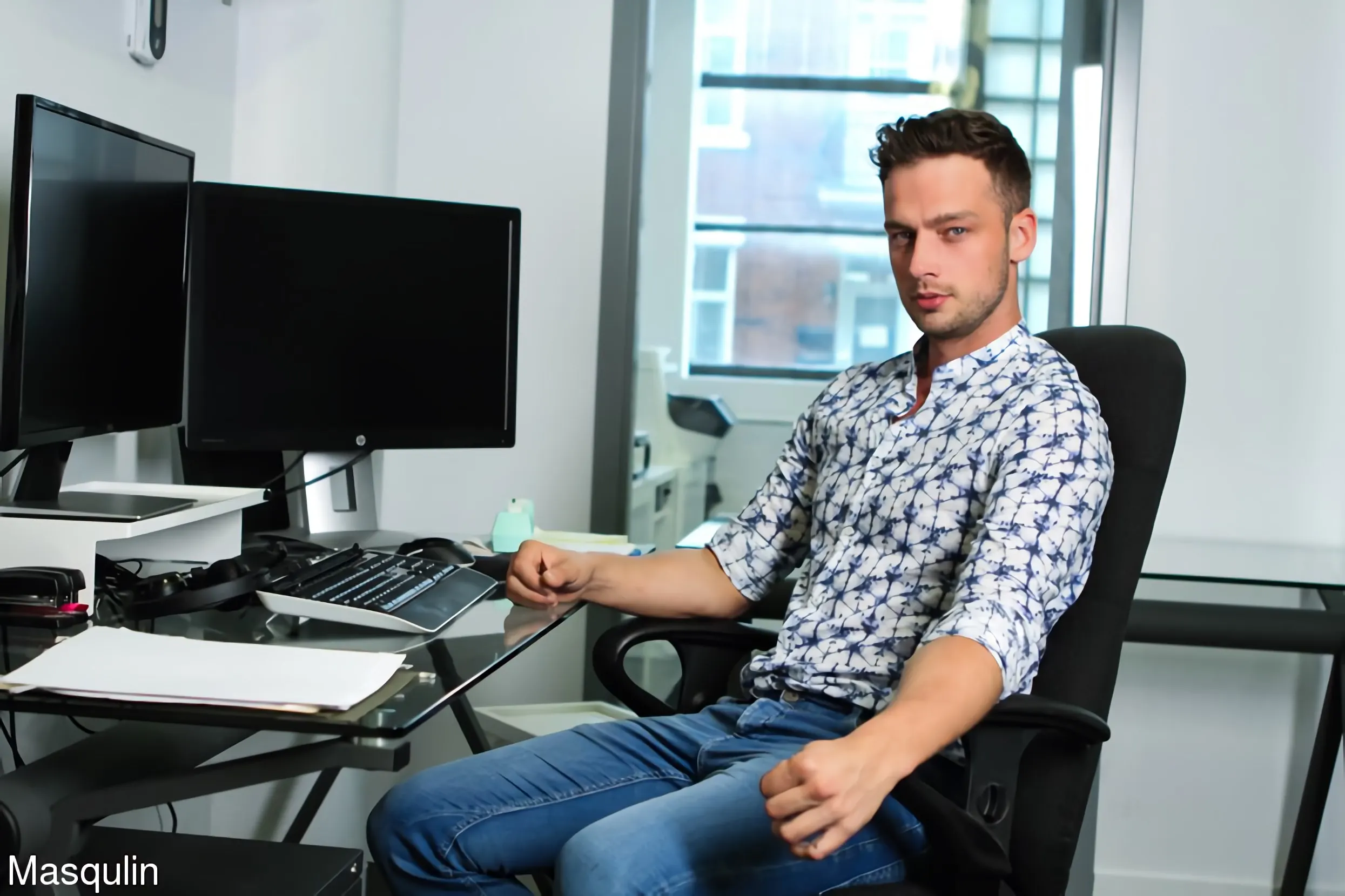 Kink Partners Gay 'The Office: Part 1 RAW' starring Colby Tucker (Photo 1)