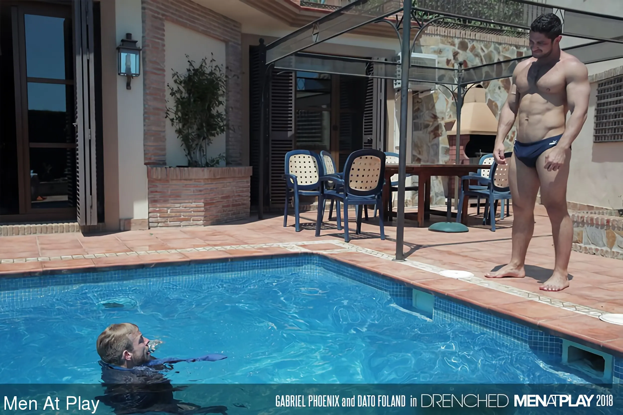 Kink Partners Gay 'DRENCHED: Dato Foland and Gabriel Phoenix' starring Dato Foland (Photo 1)