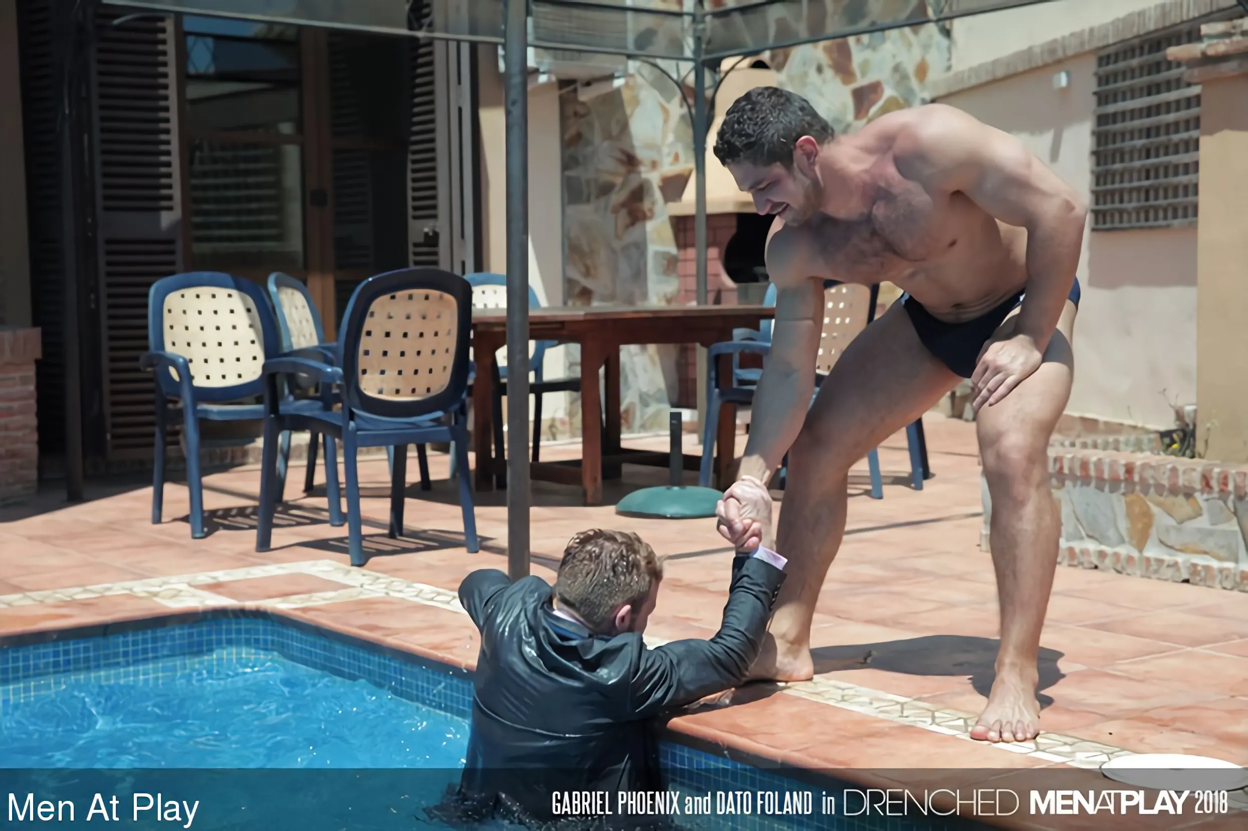 Kink Partners Gay 'DRENCHED: Dato Foland and Gabriel Phoenix' starring Dato Foland (Photo 2)