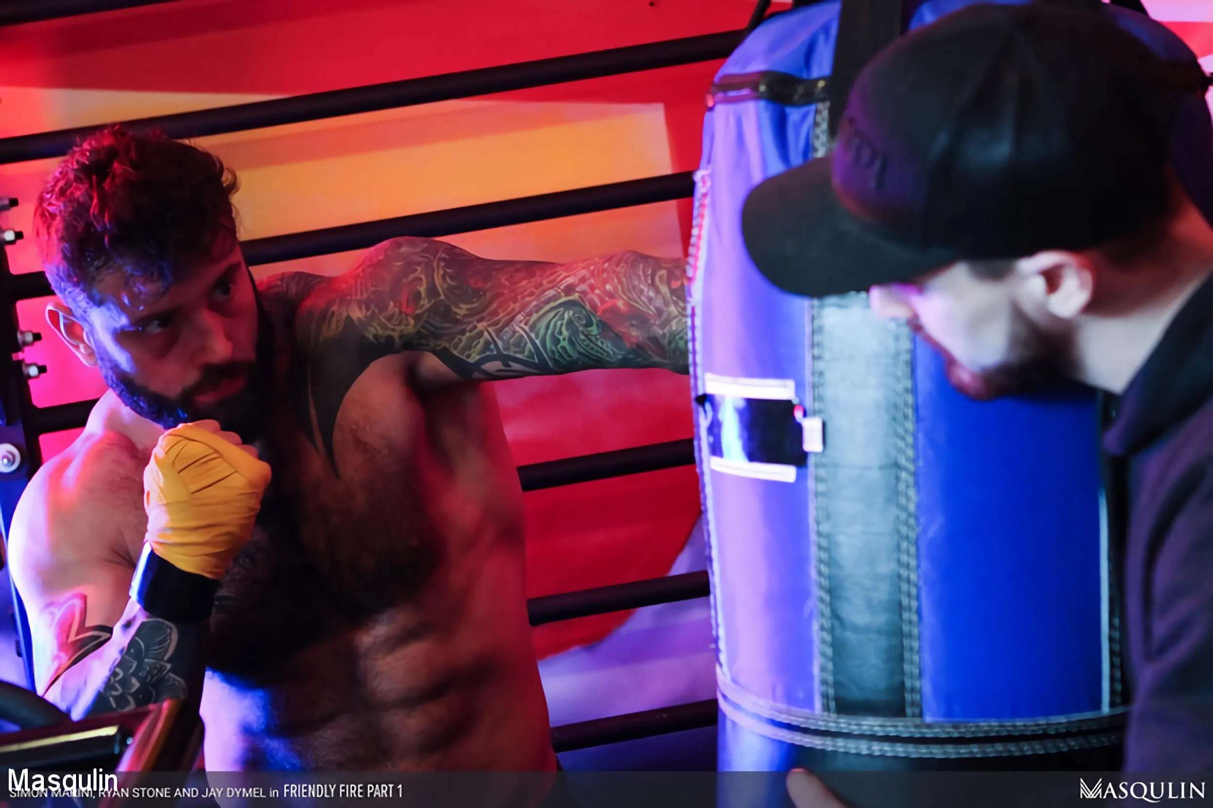 Kink Partners Gay 'Friendly Fire, Part 1:Jay Dymel. Markus Kage, Ryan Stone RAW' starring Jay Dymel (Photo 12)