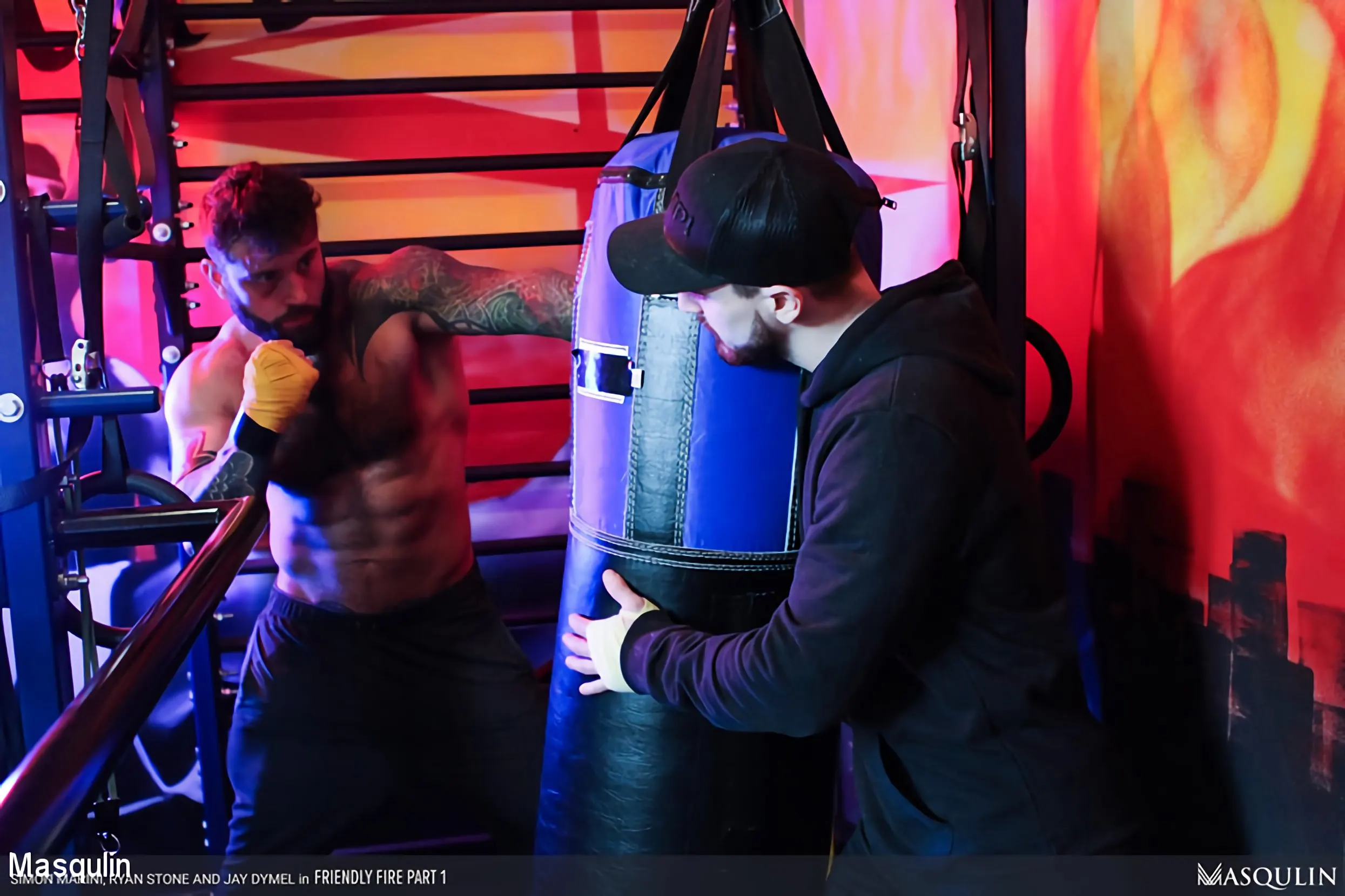 Kink Partners Gay 'Friendly Fire, Part 1:Jay Dymel. Markus Kage, Ryan Stone RAW' starring Jay Dymel (Photo 15)