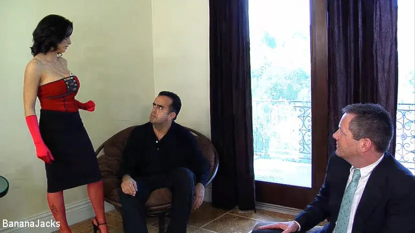 Kink Partners Gay 'LITTLE HUBBY COCKSUCKER - SUCK THE SALESMAN COCK - KARRLIE DAWN' starring Karrlie Dawn (Photo 1)