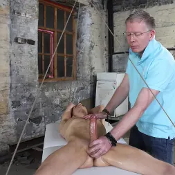 Leo James in 'Kink Partners Gay' Horny Boy Leo Shaved Bare (Thumbnail 3)