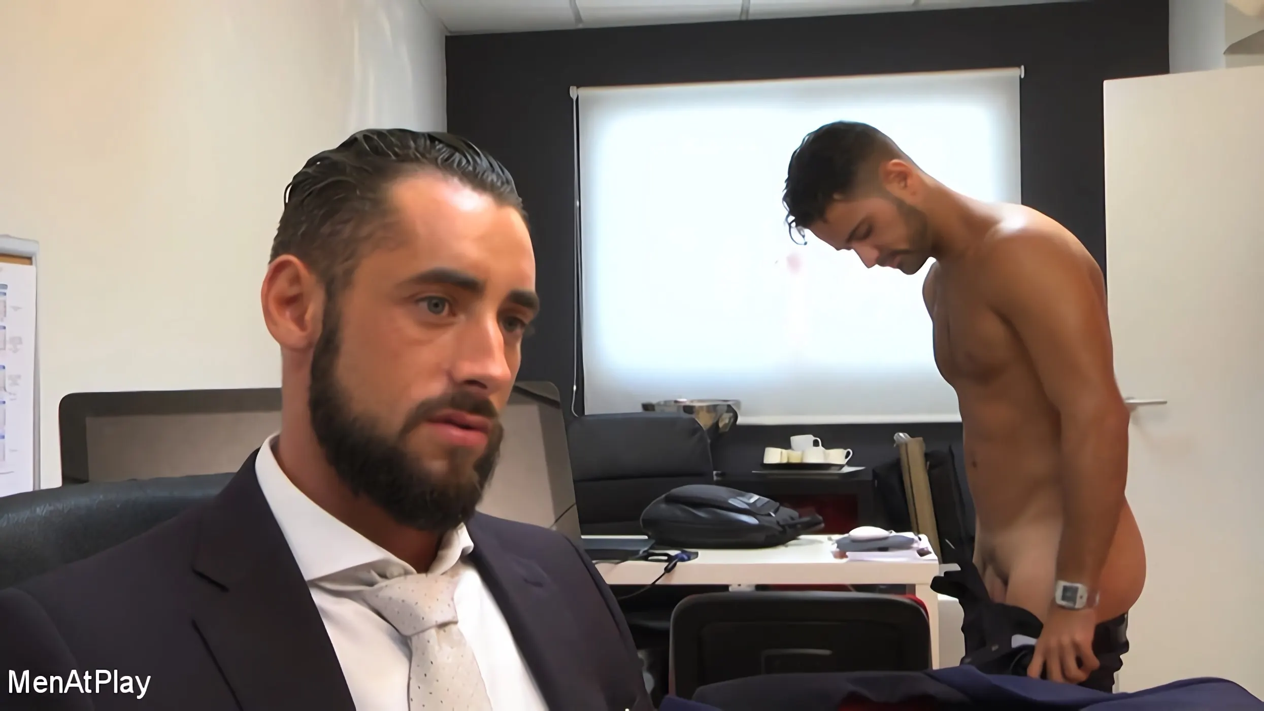 Massimo Piano in 'WHITE LIE: Massimo Piano and Robbie Rojo' from 'Kink Partners Gay' (Photo 2) Kink Partners Gay 'WHITE LIE: Massimo Piano and Robbie Rojo' starring Massimo Piano (Photo 2)