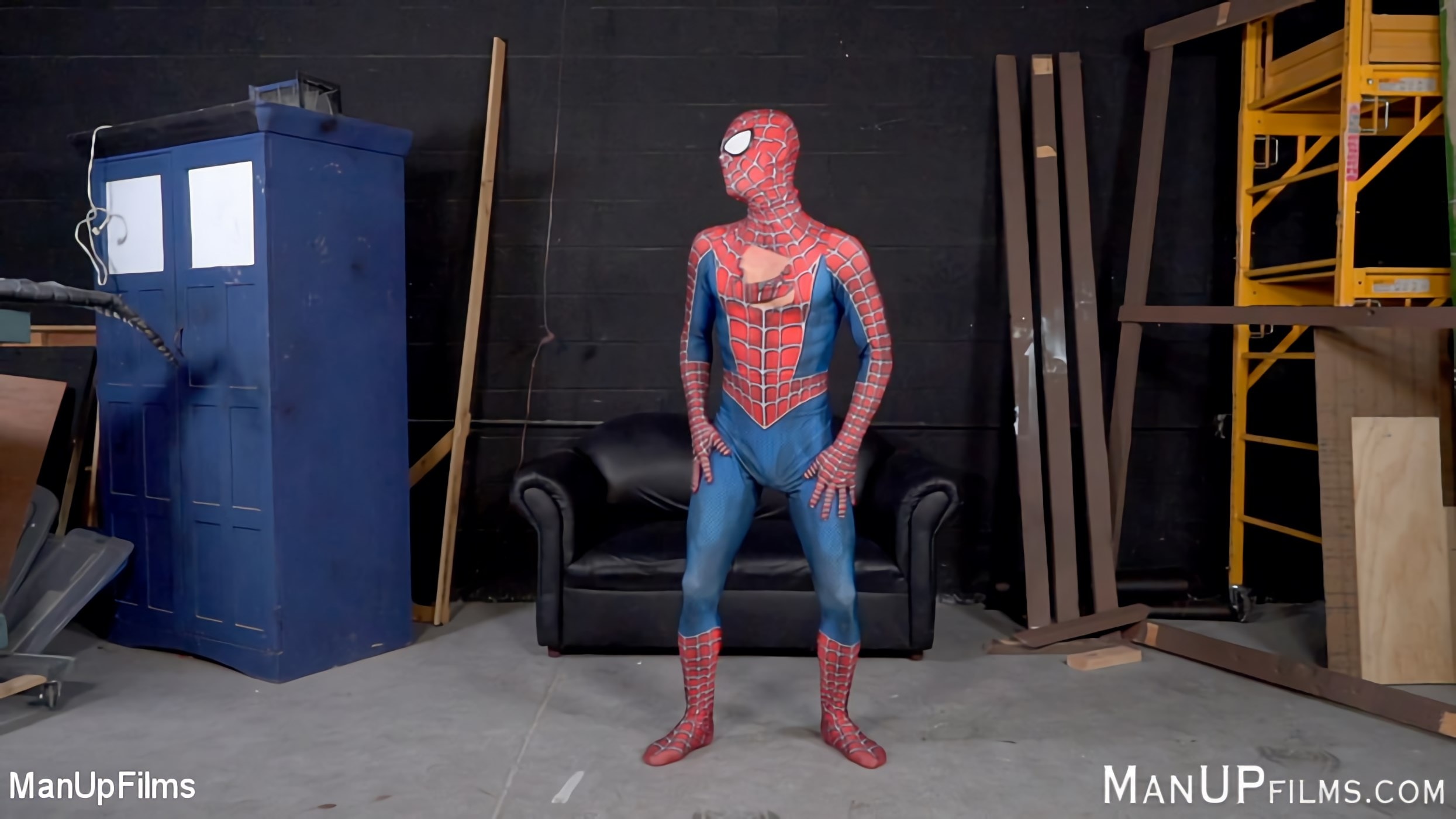 Kink Partners Gay 'Spiderman vs Dante Colle RAW' starring Michael DelRay (Photo 1)