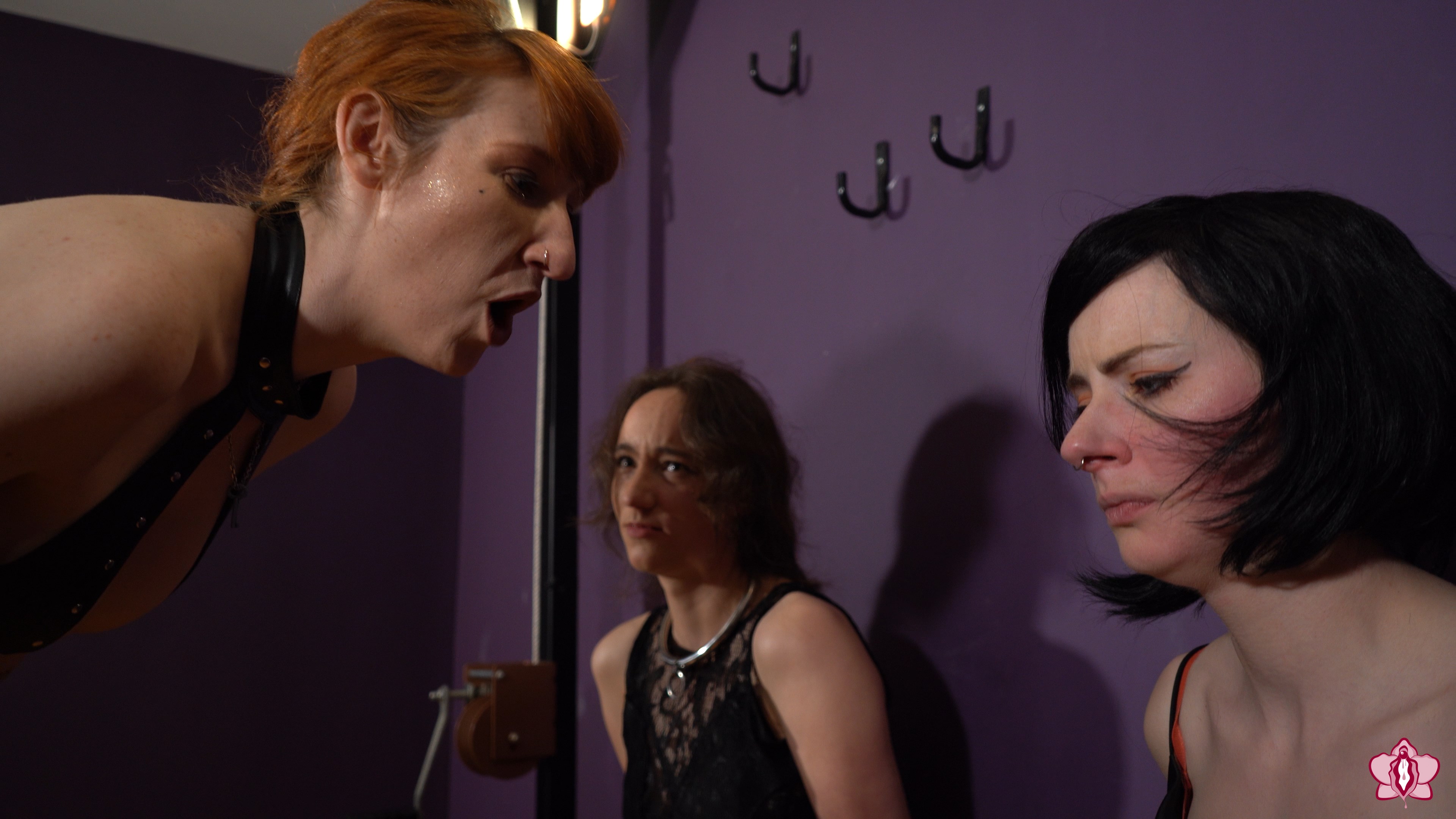 Mistress Roxy in 'and the Car Thieves Part 1: Severe Face Slapping Interrogation with Slave Mila and Ash May' from 'Kink Partners Gay' (Photo 5) Kink Partners Gay 'and the Car Thieves Part 1: Severe Face Slapping Interrogation with Slave Mila and Ash May' starring Mistress Roxy (Photo 5)