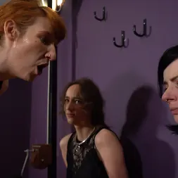 Mistress Roxy in 'Kink Partners Gay' and the Car Thieves Part 1: Severe Face Slapping Interrogation with Slave Mila and Ash May (Thumbnail 5)