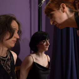 Mistress Roxy in 'Kink Partners Gay' and the Car Thieves Part 1: Severe Face Slapping Interrogation with Slave Mila and Ash May (Thumbnail 8)