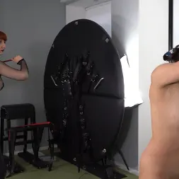 Mistress Roxy in 'Kink Partners Gay' Slave Mila Shows Her Worth by Getting Whipped (Thumbnail 10)