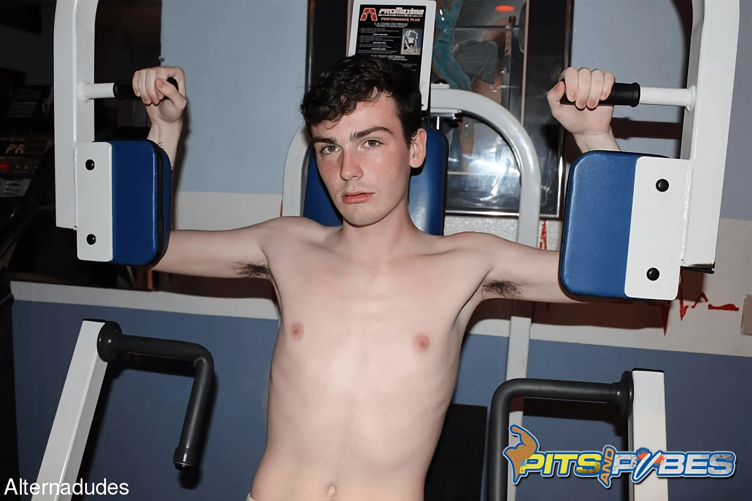 Kink Partners Gay 'Gym Pit 3-Way' starring Myott Hunter (Photo 1)