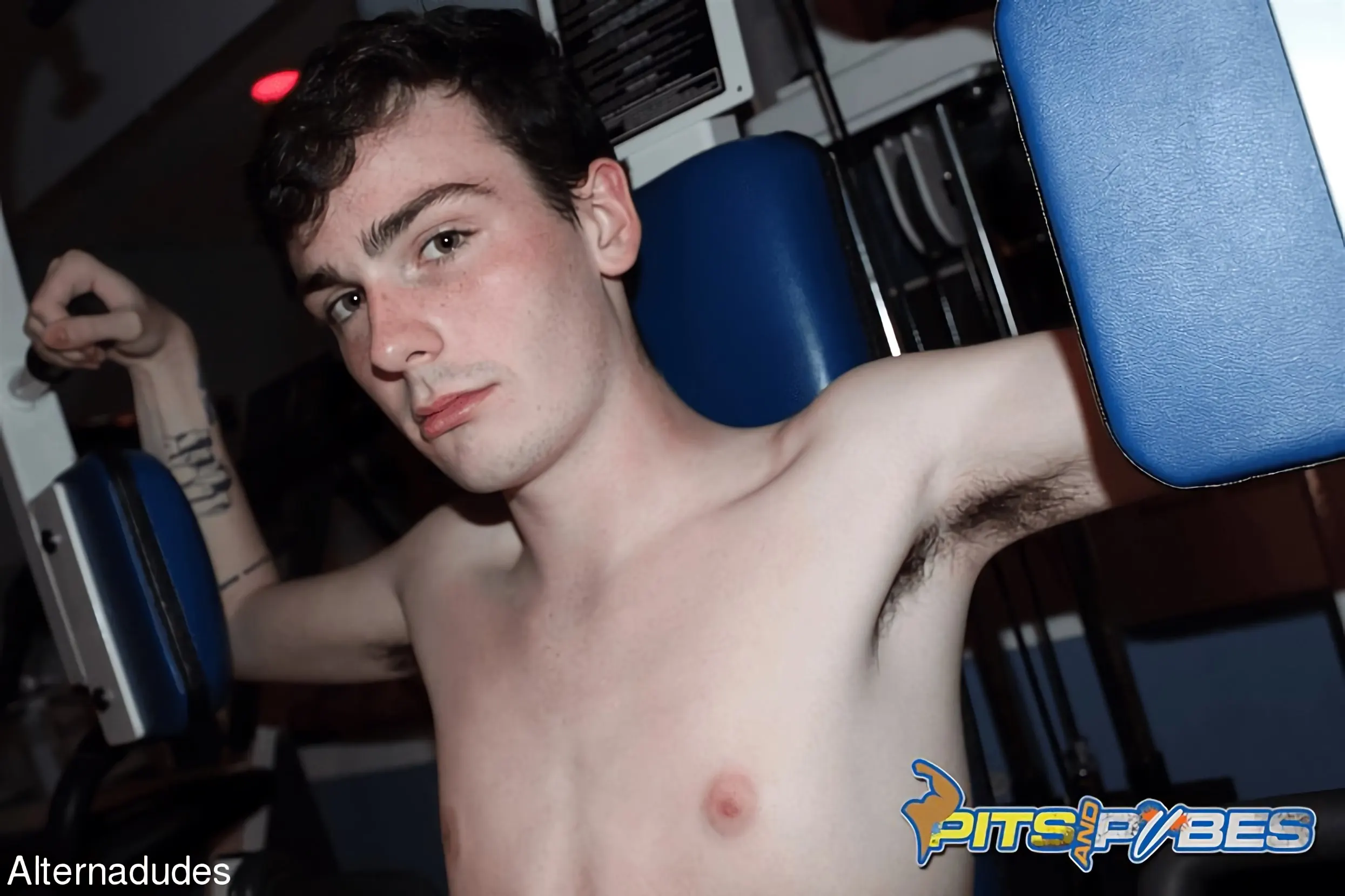 Kink Partners Gay 'Gym Pit 3-Way' starring Myott Hunter (Photo 2)