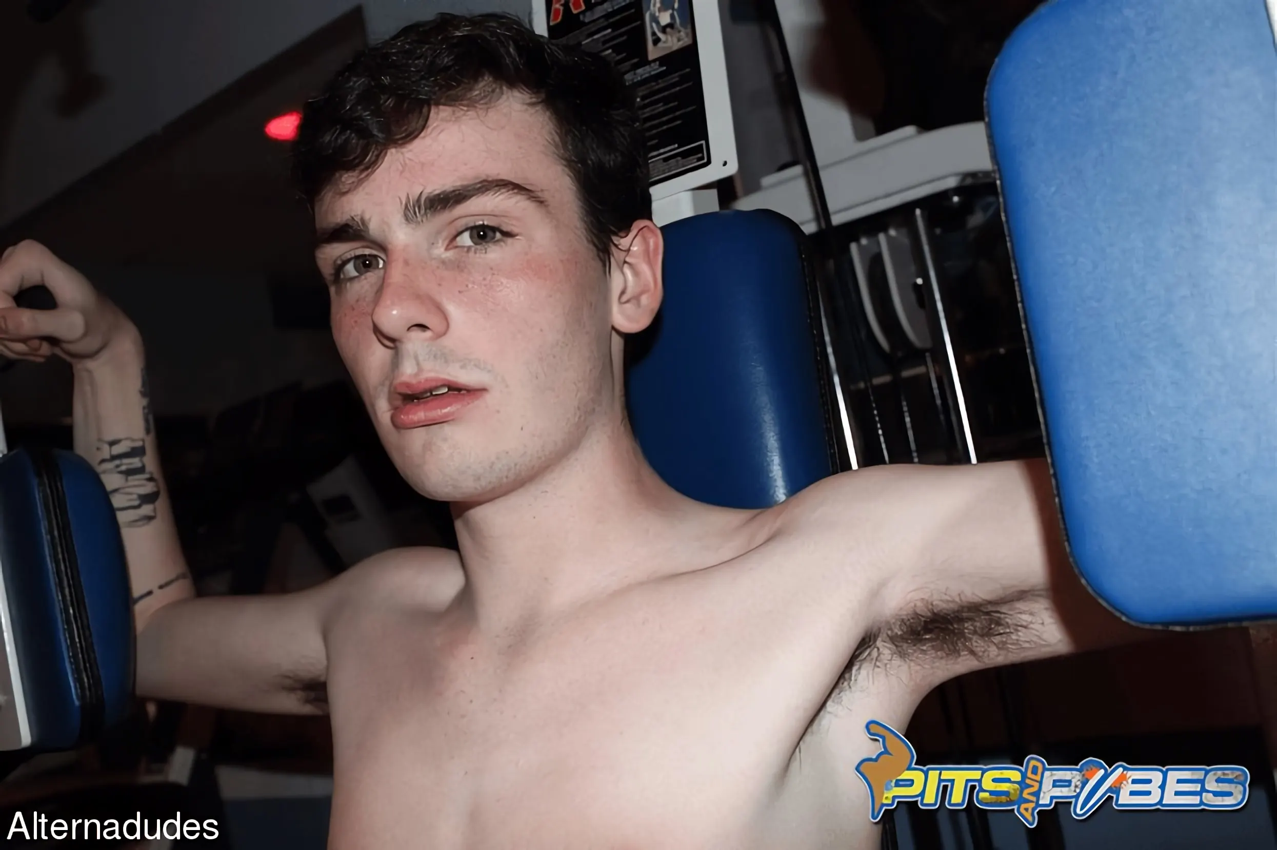 Kink Partners Gay 'Gym Pit 3-Way' starring Myott Hunter (Photo 3)