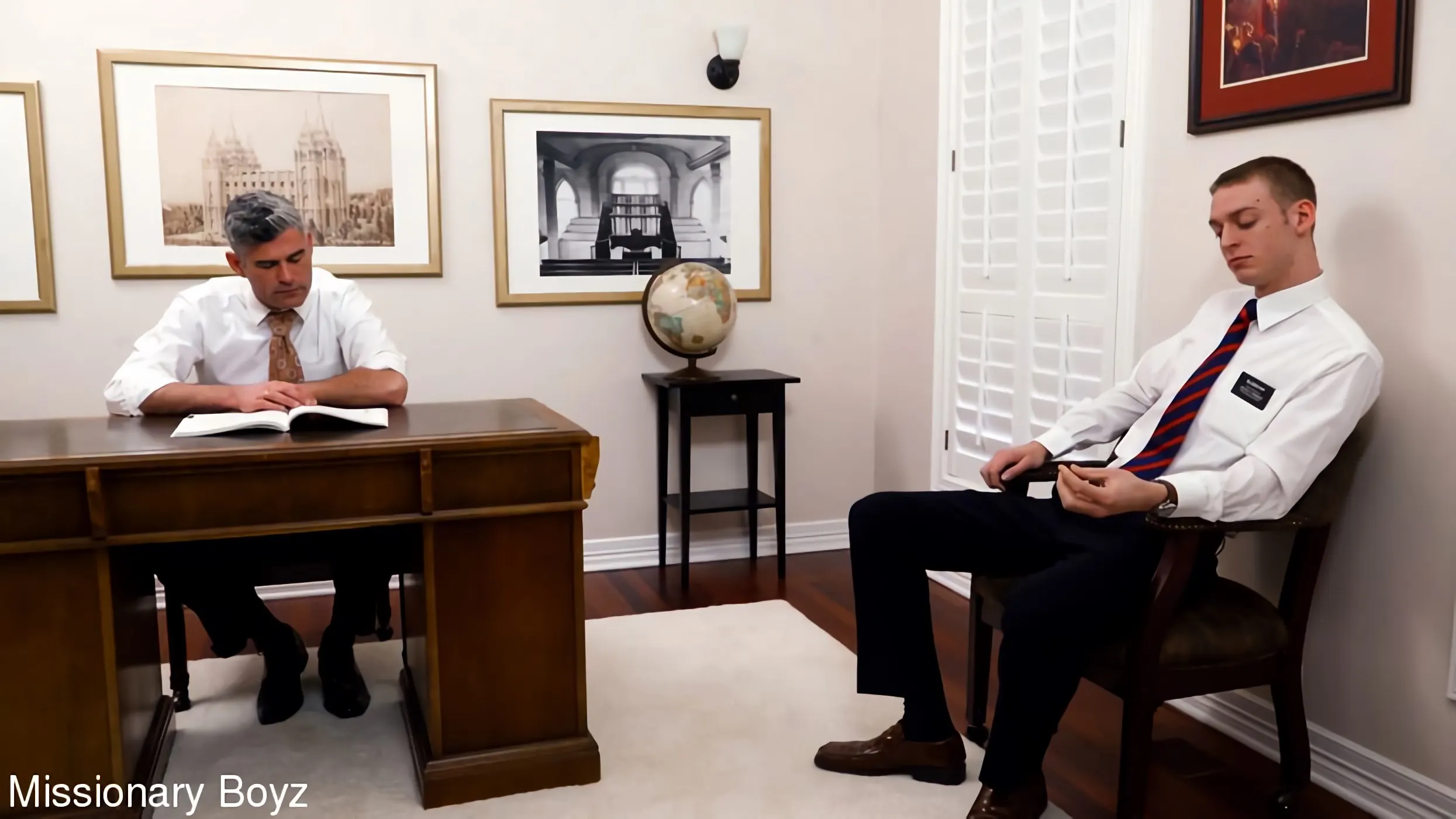 Kink Partners Gay 'Elder Ivy- Bonds of Brotherhood - RAW' starring President Oaks (Photo 1)