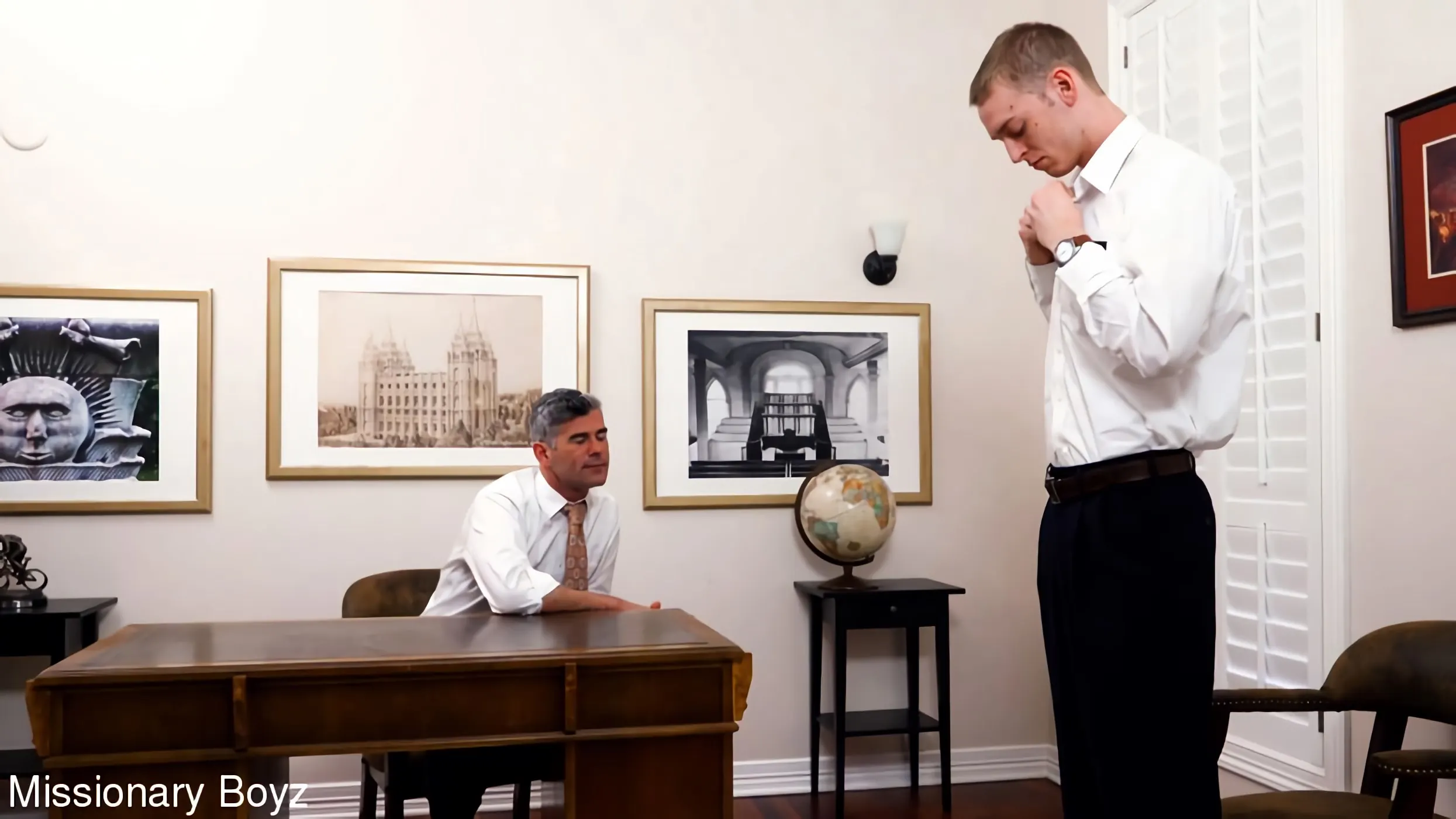 Kink Partners Gay 'Elder Ivy- Bonds of Brotherhood - RAW' starring President Oaks (Photo 2)