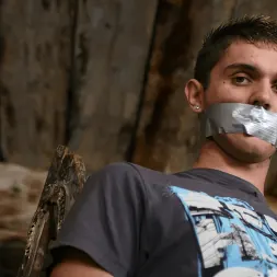 Sebastian Kane in 'Kink Partners Gay' Ashamed twinky straight boy gets his nuts drained by master Sebastian (Thumbnail 2)